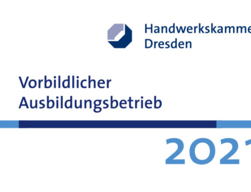 Vorbildlicher Ausbildungsbetrieb 2021