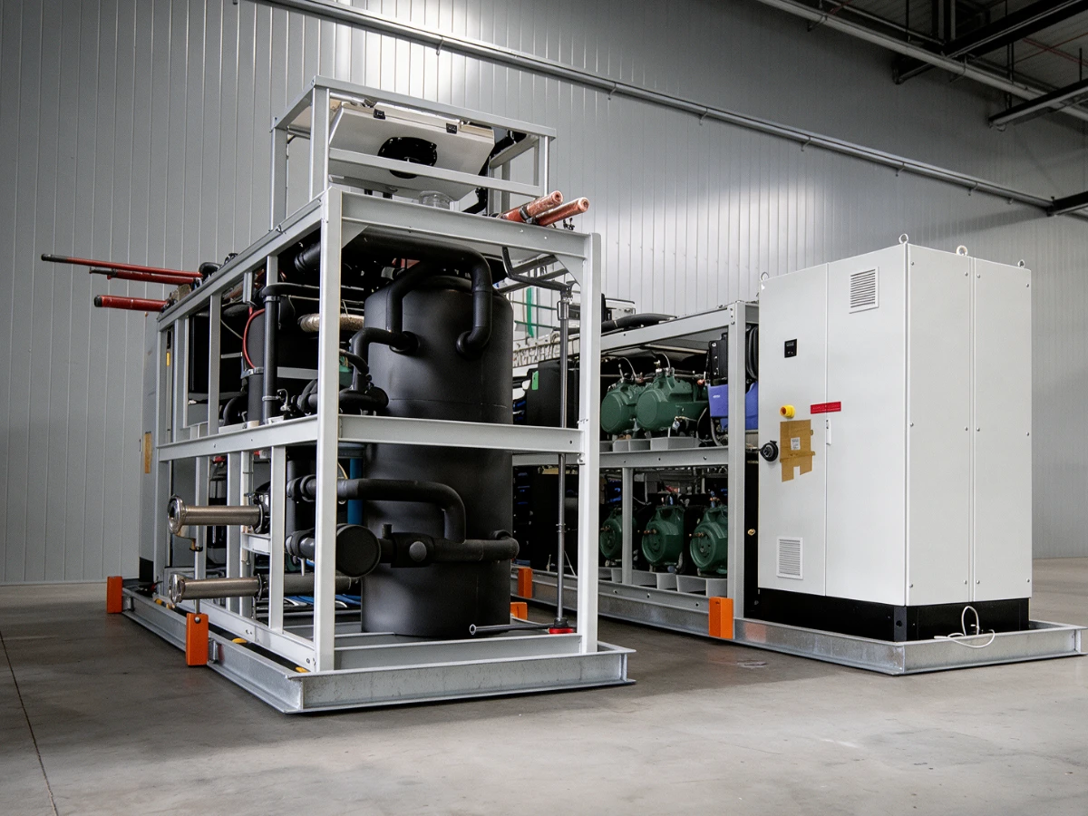 co2-chiller-730-kw-gebaeudeklimatisierung Zwei CO₂-Chiller mit insgesamt 730 kW für die Gebäudeklimatisierung eines Forschungsgebäudes